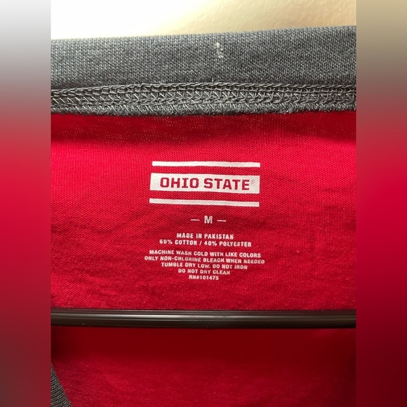 ✨2 For $6 Ohio State Short Sleeve Tee Size M #A1 - Picture 4 of 5